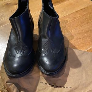 NEW with dust bag Golden Goose Deluxe Short Cowboy Boot, 37
